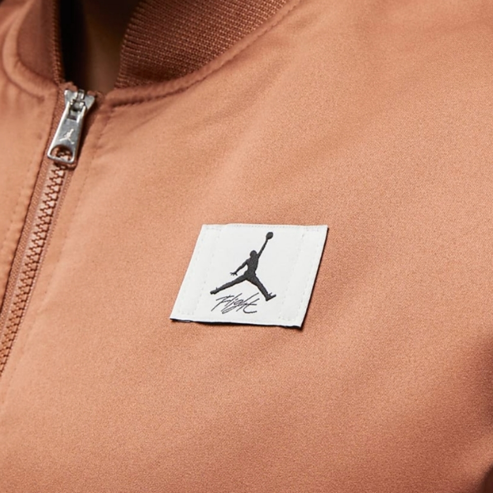 New NIKE $250 AIR JORDAN FLIGHT RENEGADE WOMEN'S SATIN BOMBER JACKET 3X NWT - Picture 5 of 9